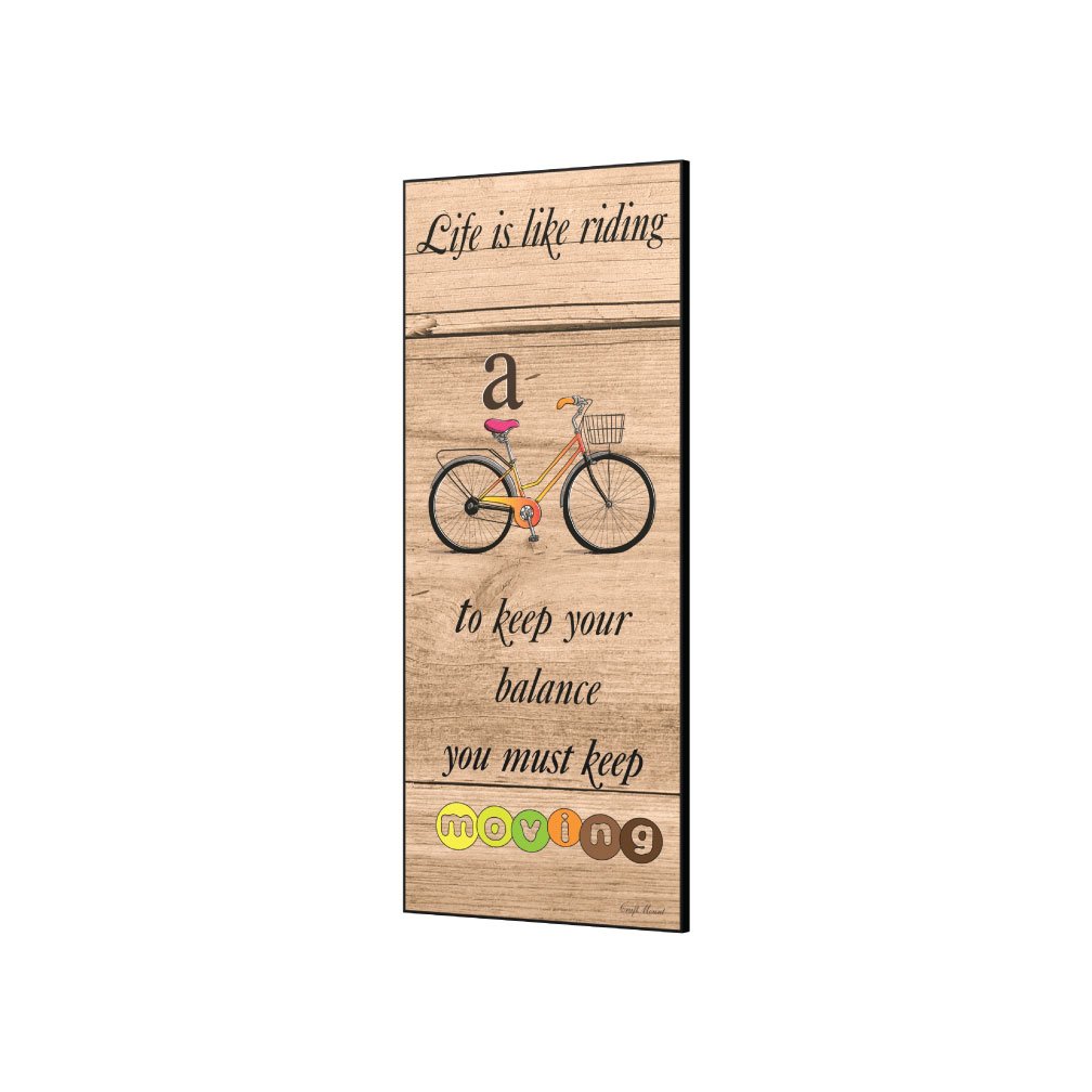 Bicycle - Inspirational Wall Decor Item