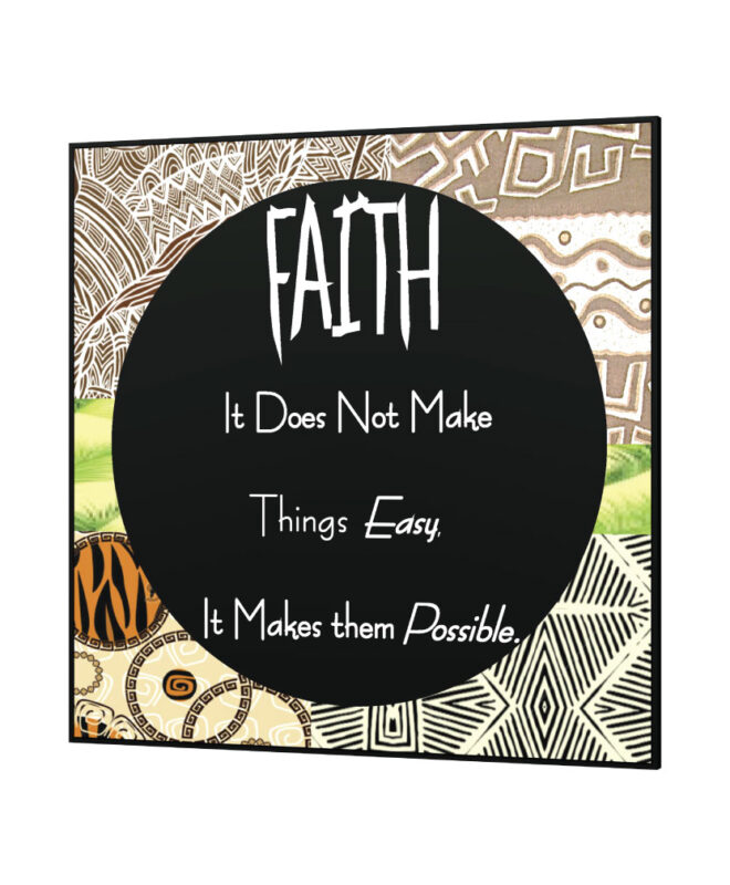Faith 1 - Inspirational Wall Decor Item