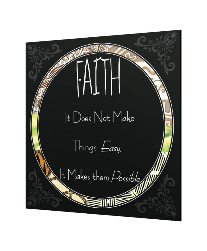 FAITH 2- Inspirational Wall Decor Items