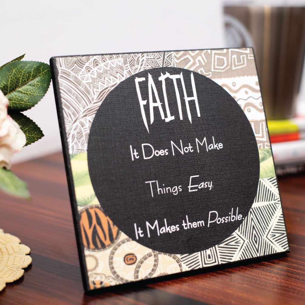 Faith 1 - Inspirational Wall Decor Item