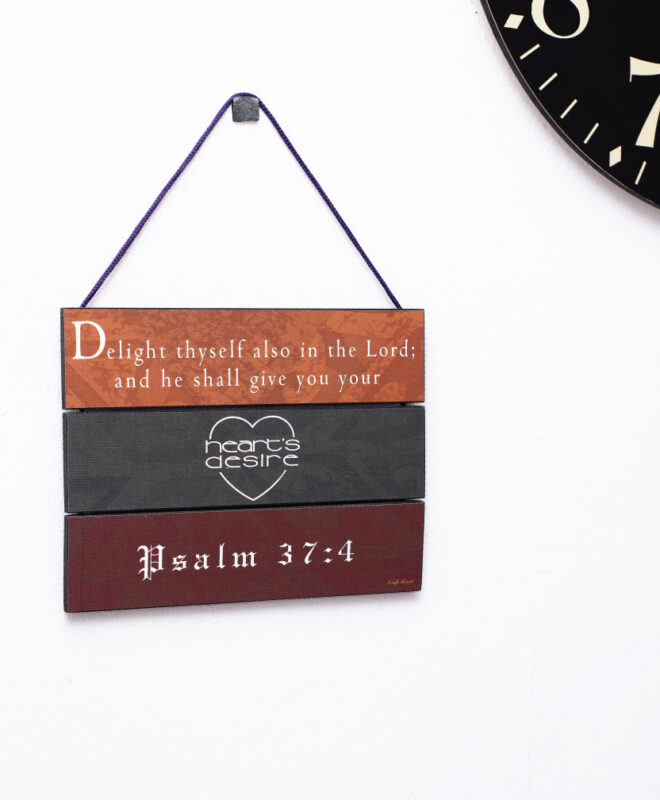Heart Desire- Inspirational Wall Decor Item
