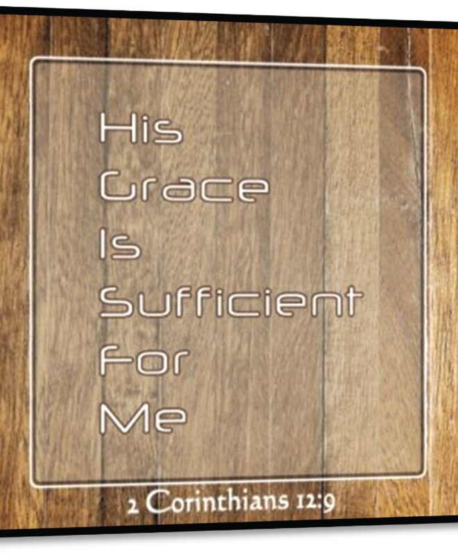 His-Grace - Inspirational Wall Decor Item