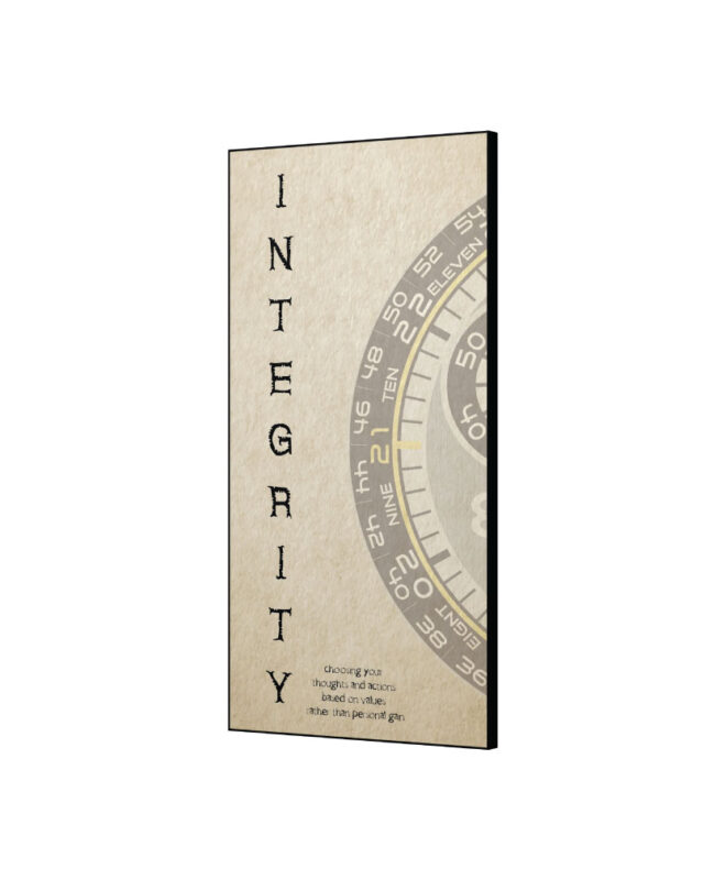 Integrity - Inspirational Wall Decor Item