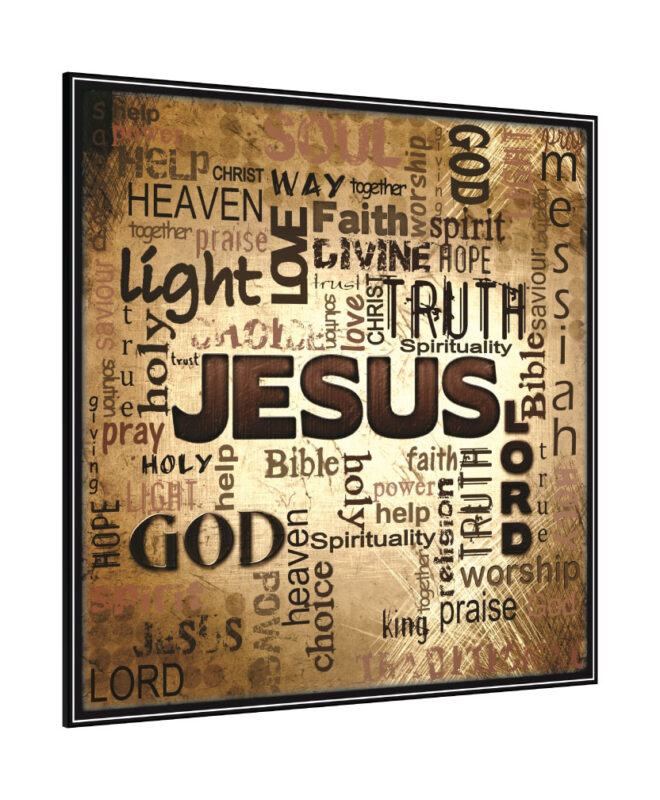 JESUS - Inspirational Wall Decor Item