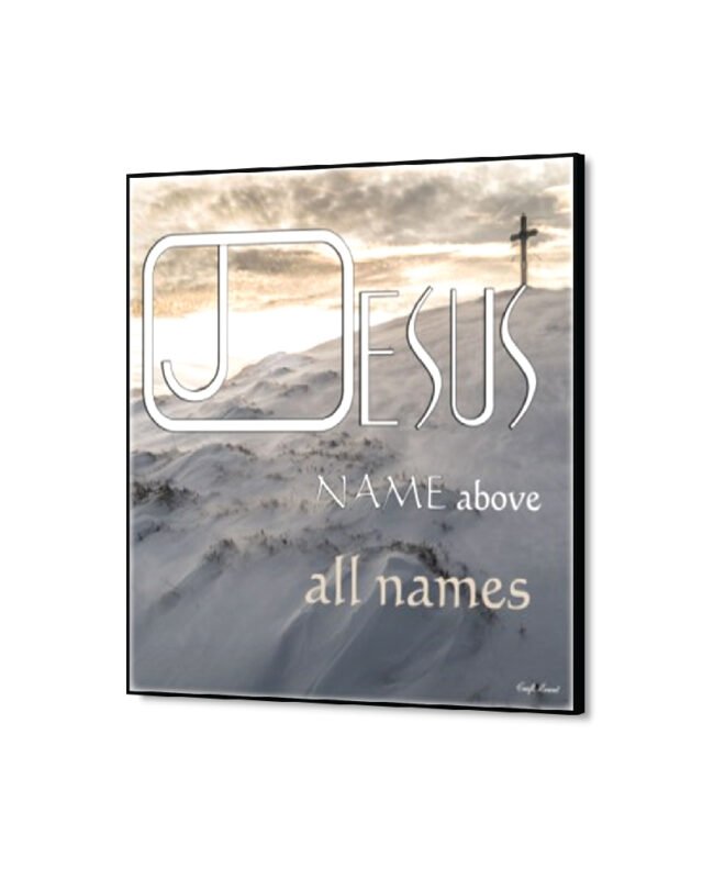 JESUS-NAME-ABOVE - Inspirational Wall Decor Item