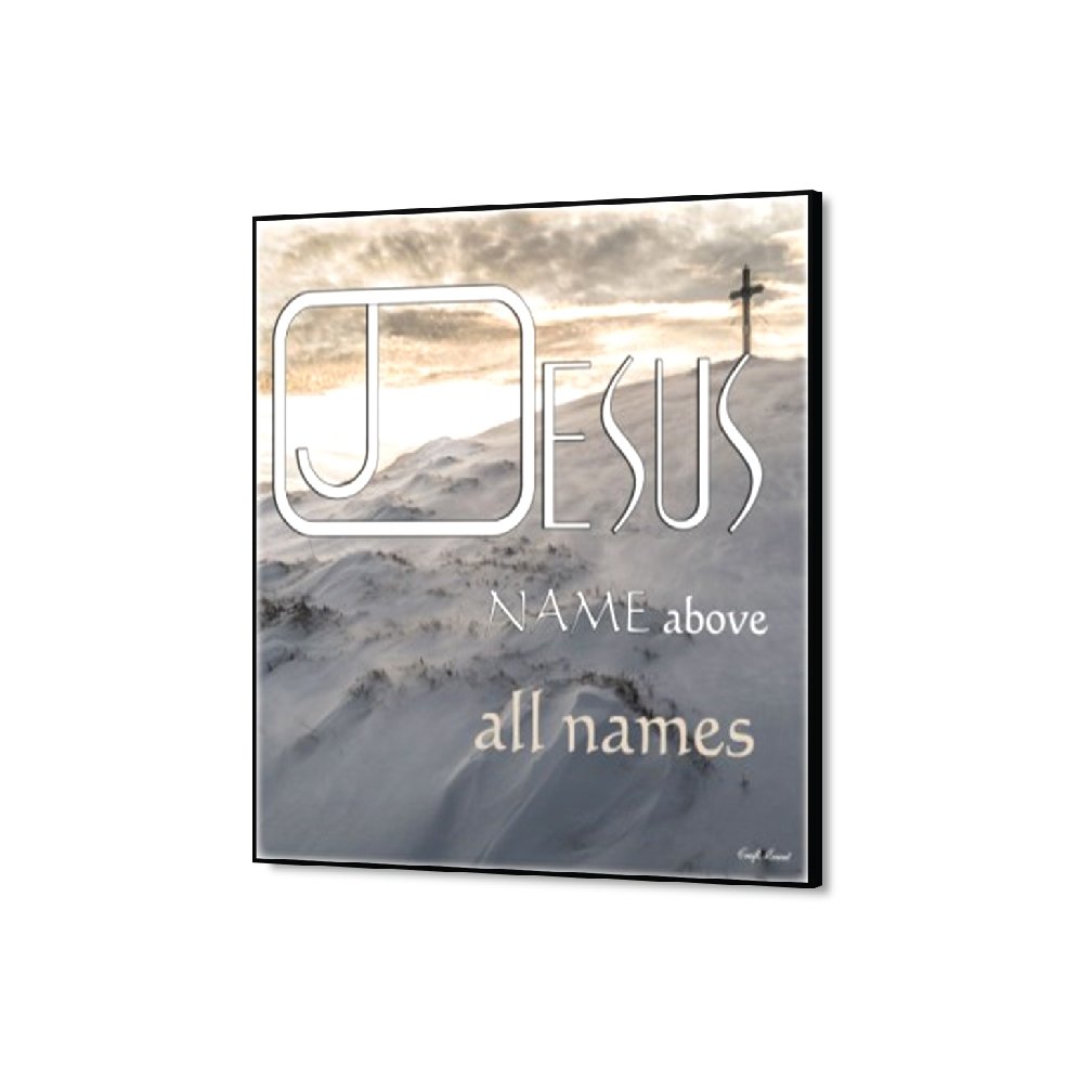 JESUS-NAME-ABOVE - Inspirational Wall Decor Item