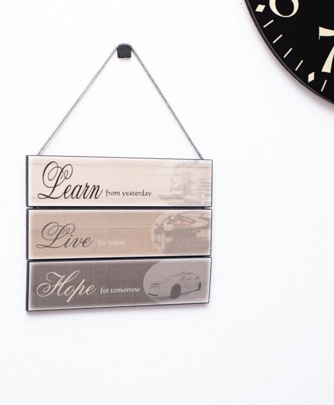 Slat-Style Plaques