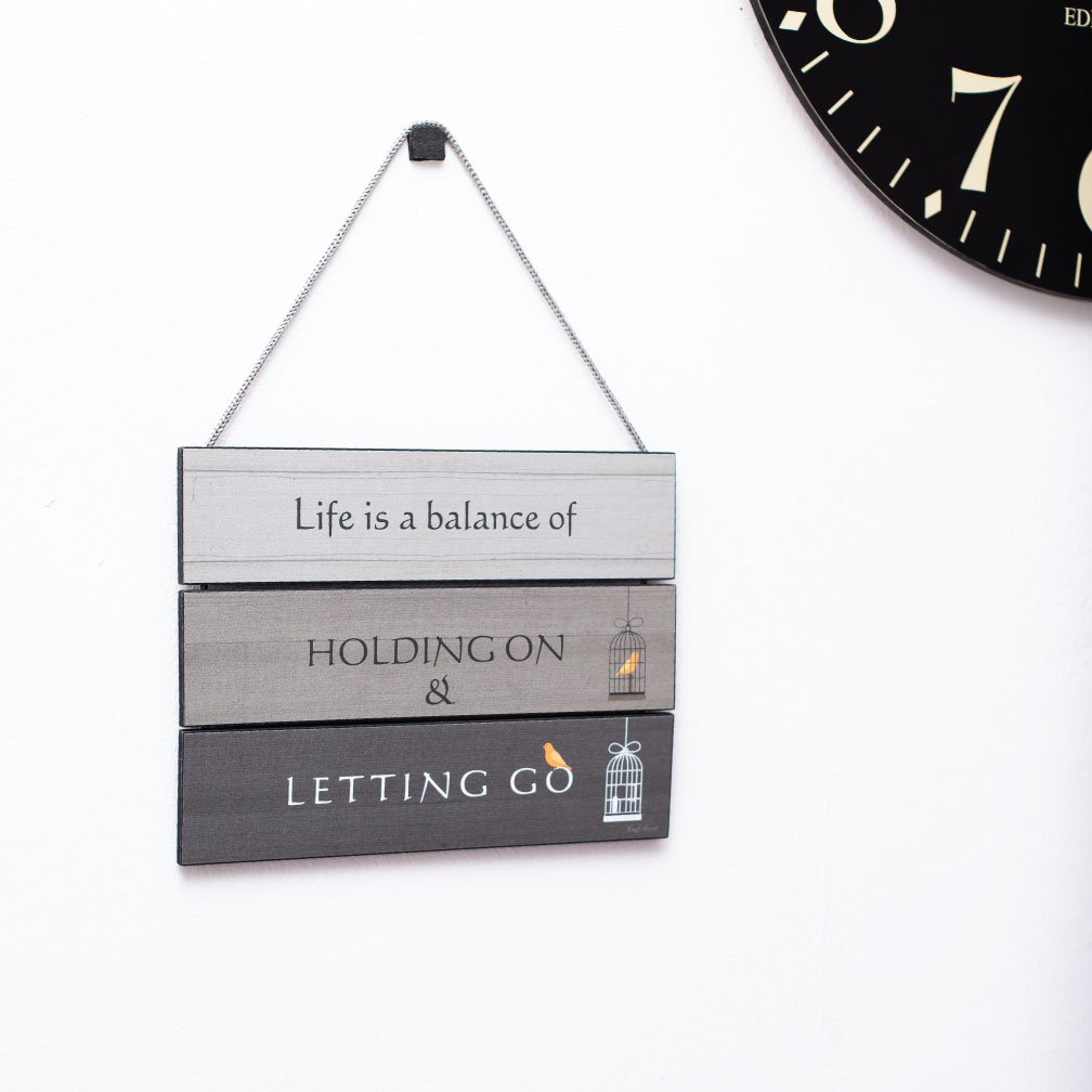 Life-Is-a-balance - Inspirational Wall Decor Item