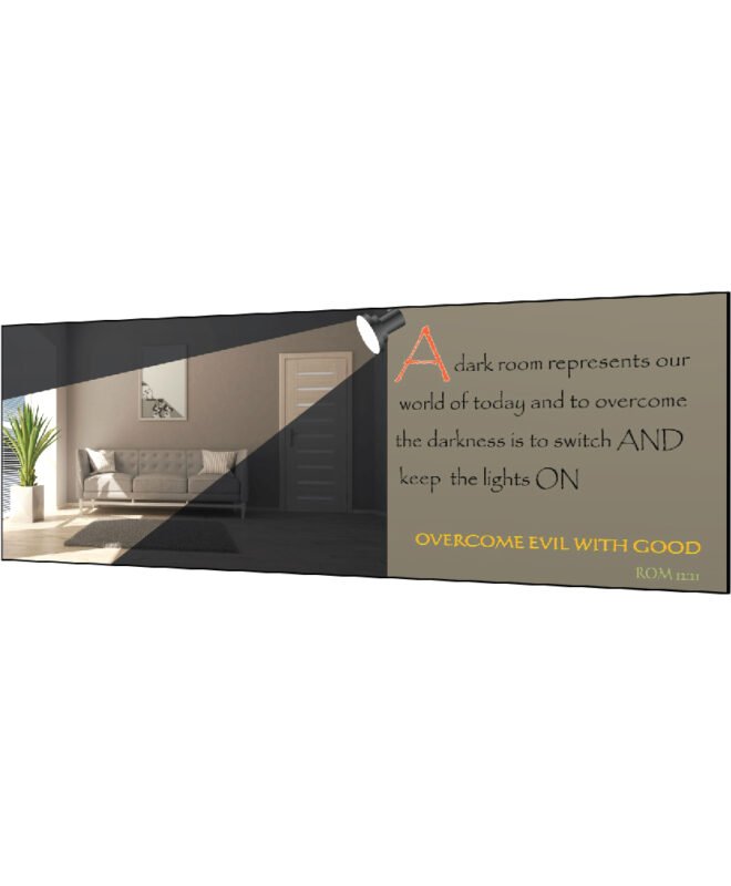 LIGHT- Inspirational Wall Decor Item