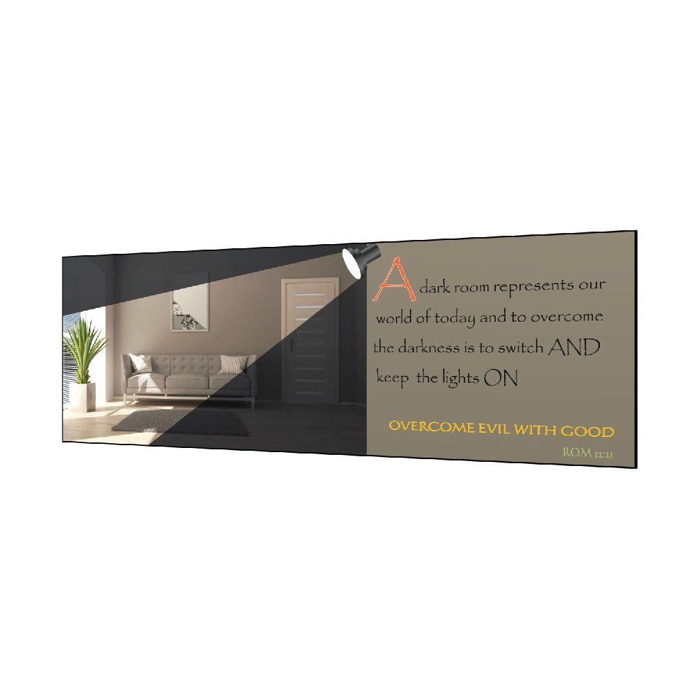 LIGHT- Inspirational Wall Decor Item