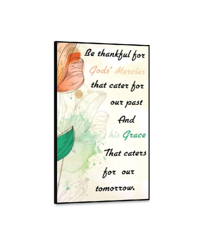 Mercy and Grace - Inspirational Wall Decor Item