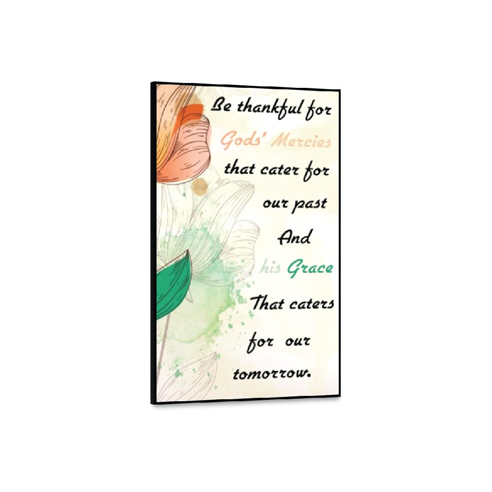 Mercy and Grace - Inspirational Wall Decor Item