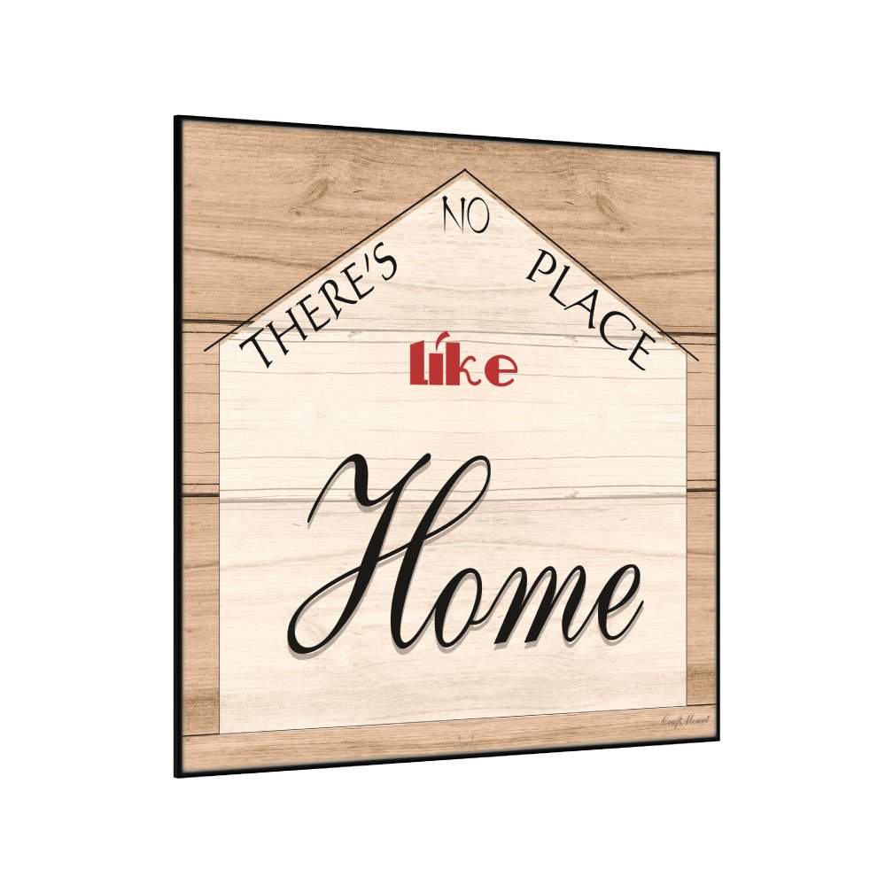 [No-Place-Like-Home]- Inspirational Wall Decor Item
