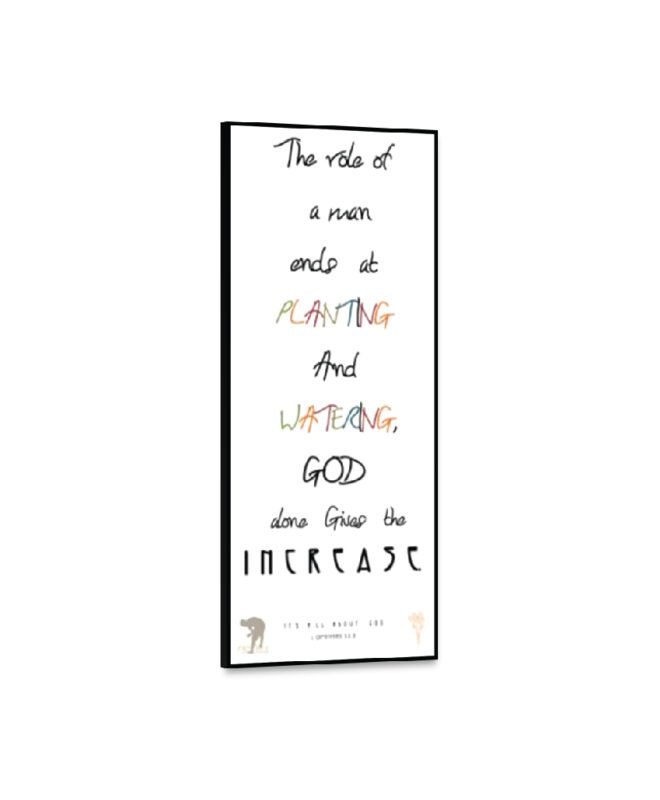 Planting - Inspirational Wall Decor Item