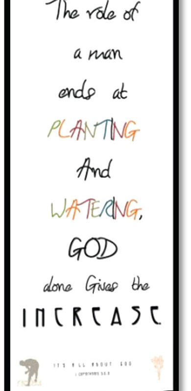 Planting - Inspirational Wall Decor Item