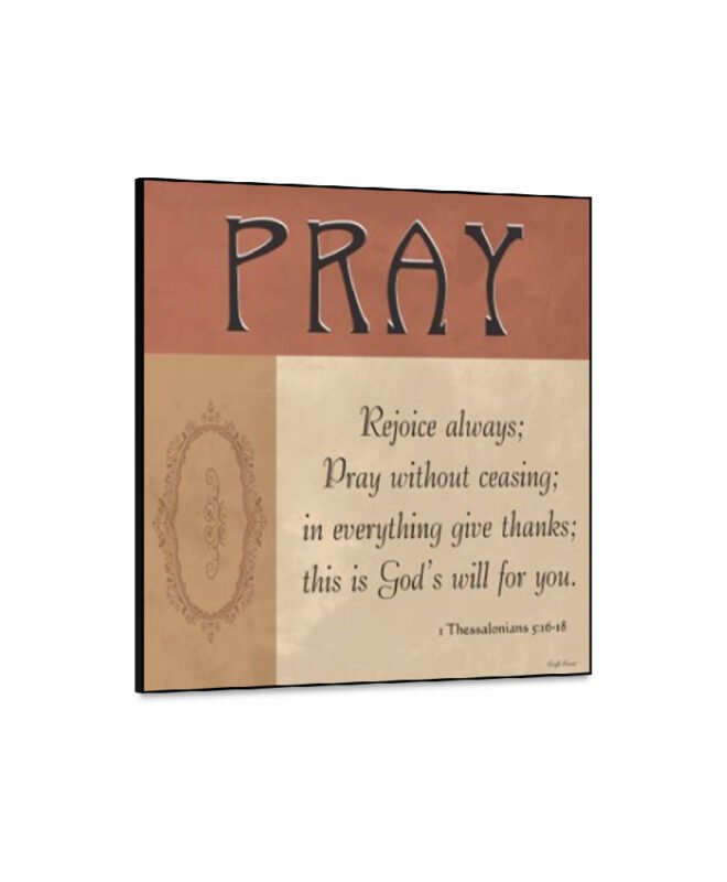 Pray - Inspirational Wall Decor Item