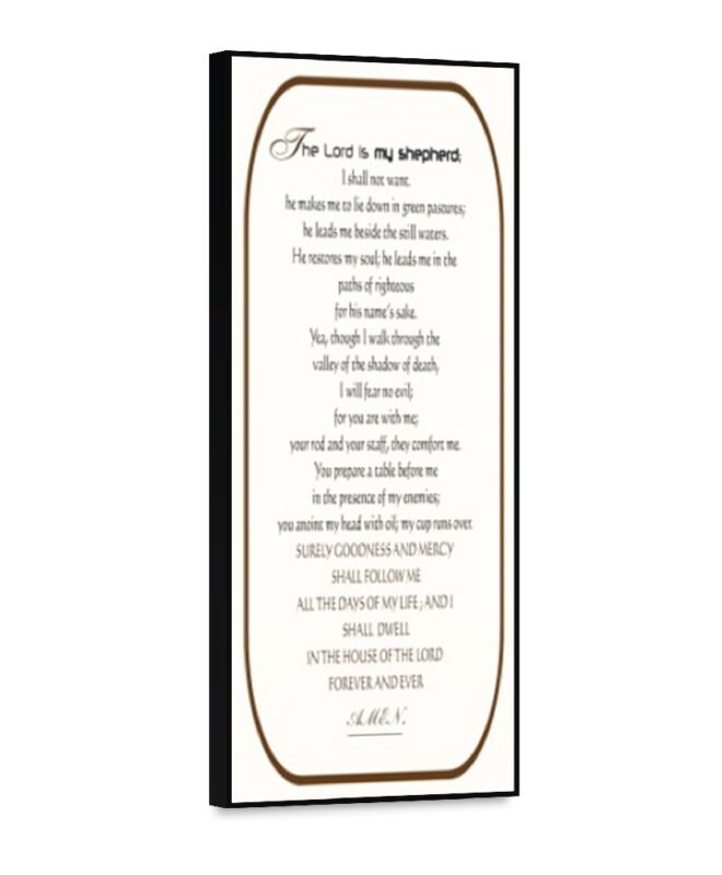 [Psalm-23] - Inspirational Wall Decor Item