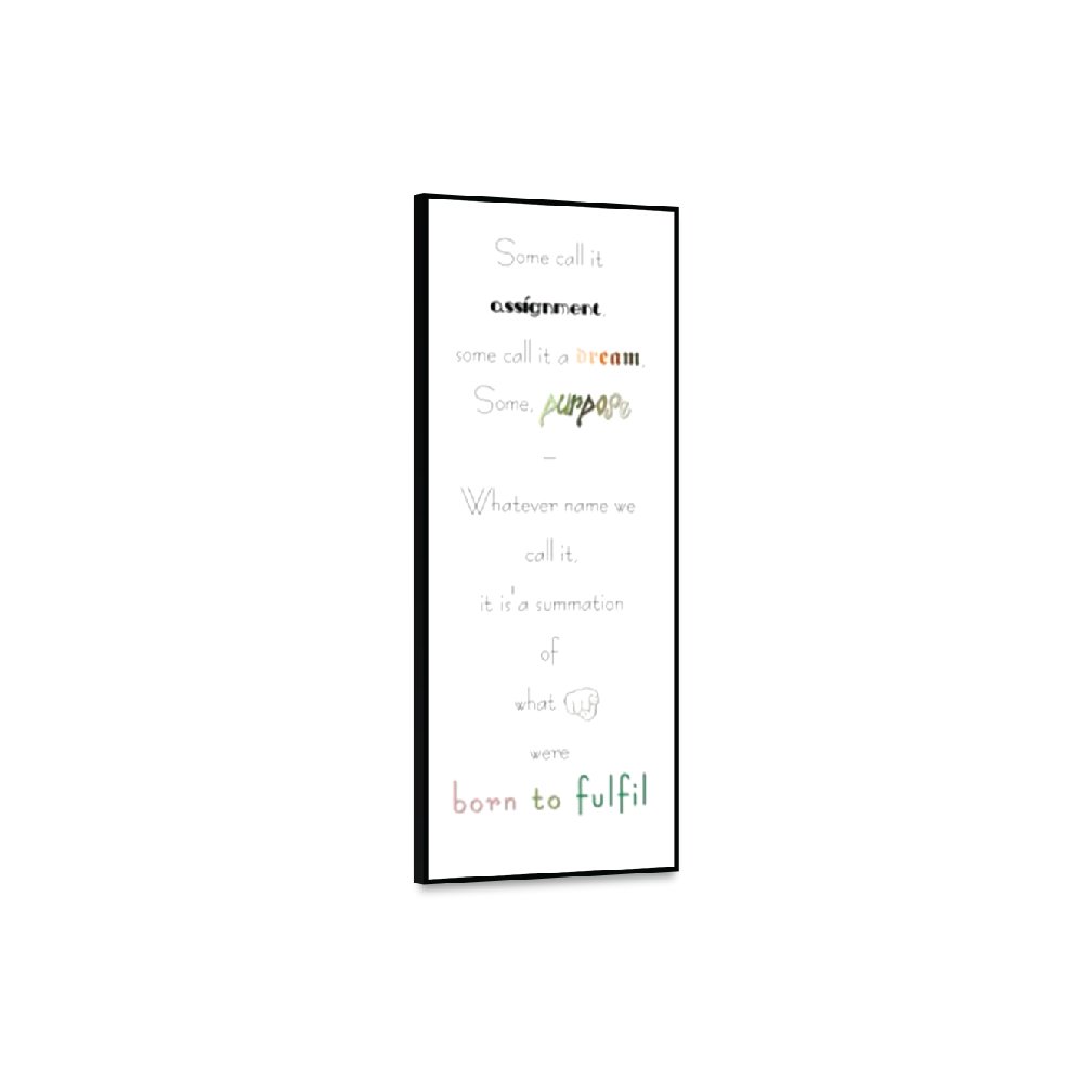 Purpose- Inspirational Wall Decor Item