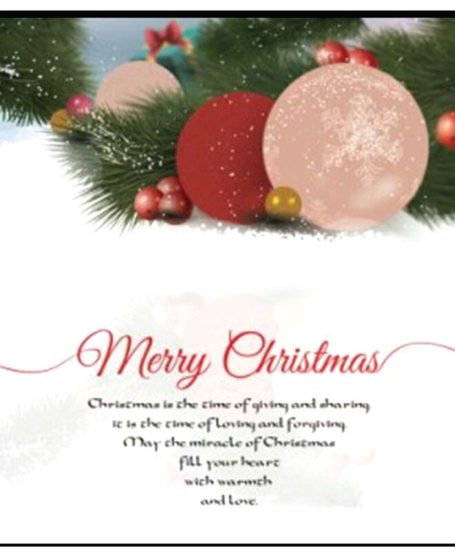 CHRISTMAS 1- Inspirational Wall Decor Item