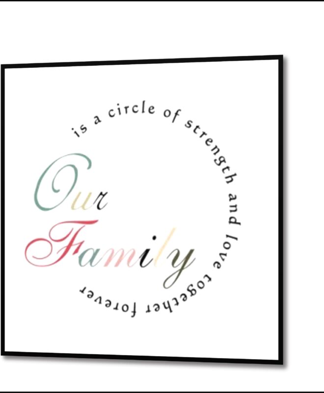 Family-Circle  - Inspirational Wall Decor Item