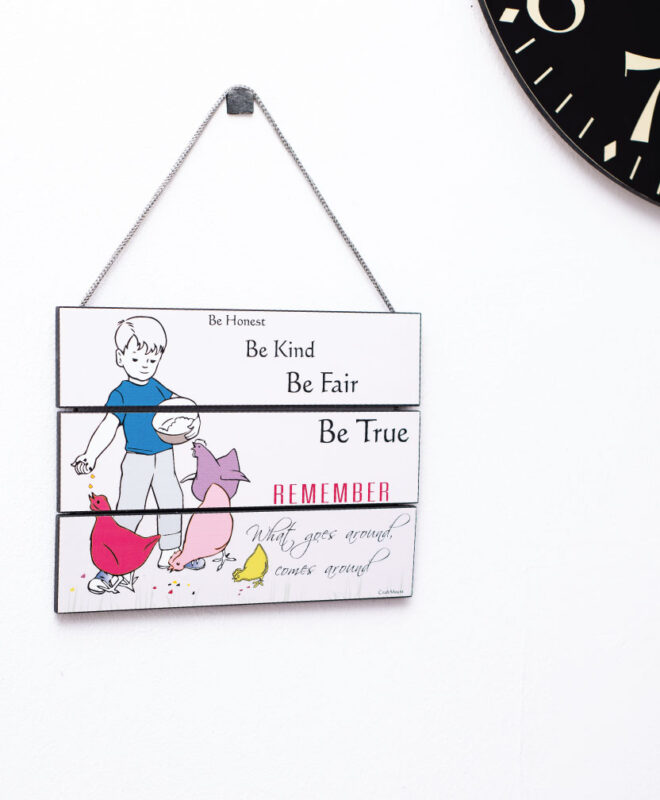 What goes around 2- Inspirational Wall Decor Item