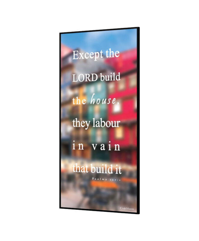 A HOUSE- Inspirational Wall Decor Item