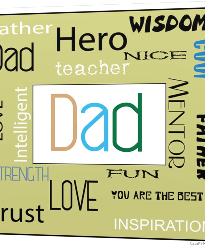 [DAD] Inspirational Wall Decor Item