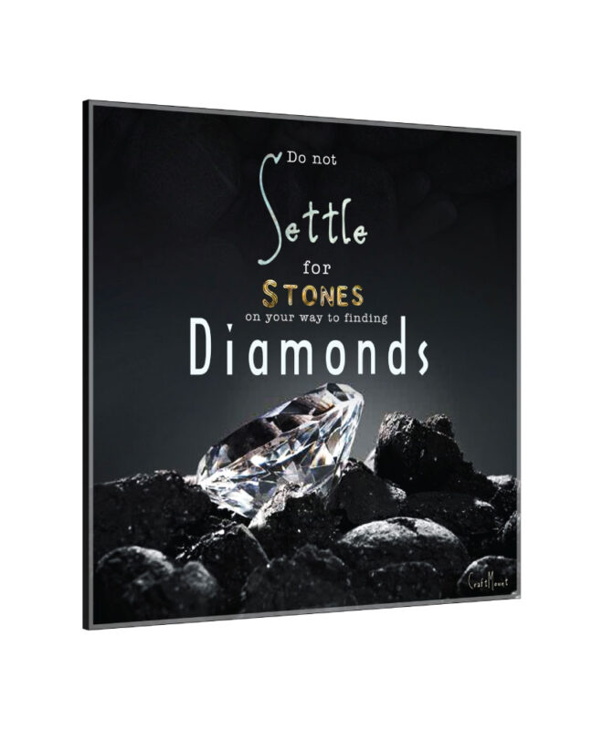 DIAMOND - Inspirational Wall Decor Item