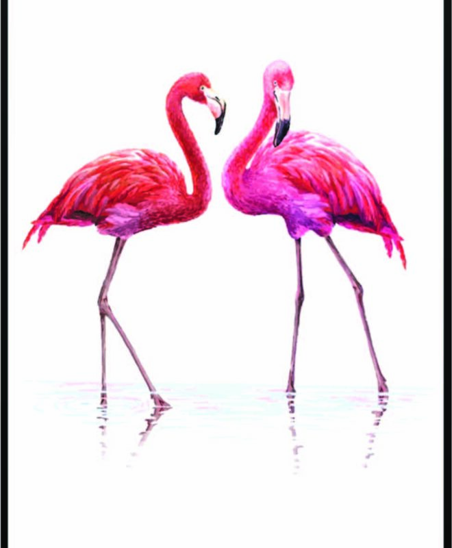 [Flamingo] - Inspirational Wall Decor Item