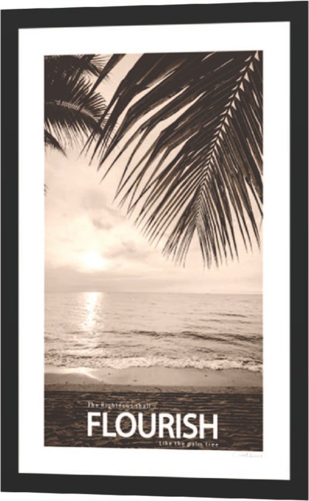 [Flourish] - Inspirational Wall Decor Item
