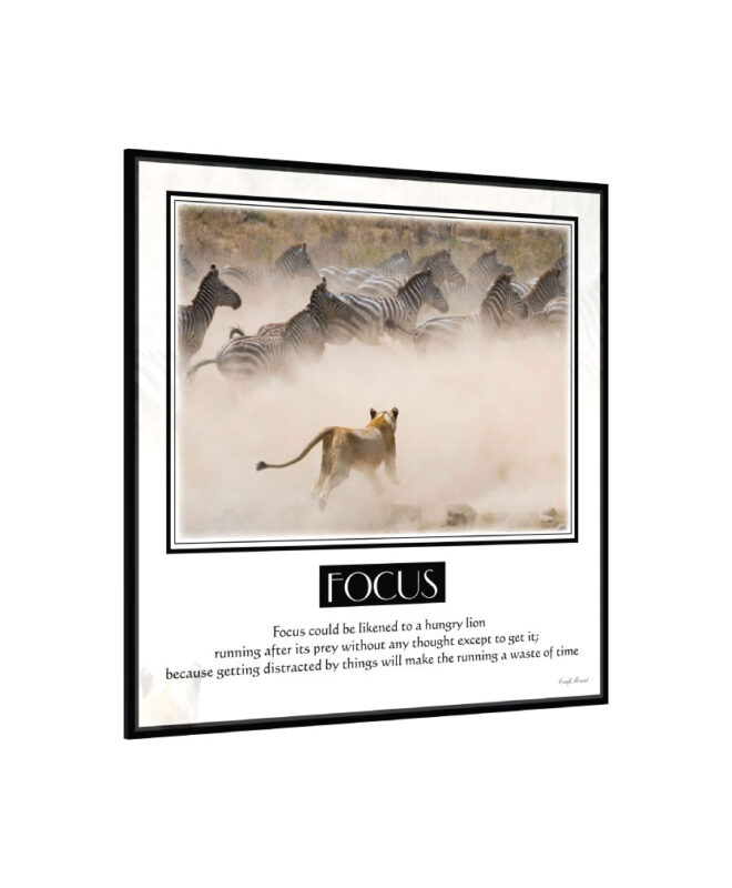 [FOCUS 1] Inspirational Wall Decor Item