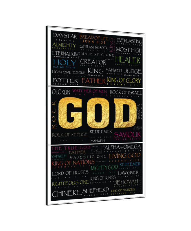 [GOD ] - Inspirational Wall Decor Item