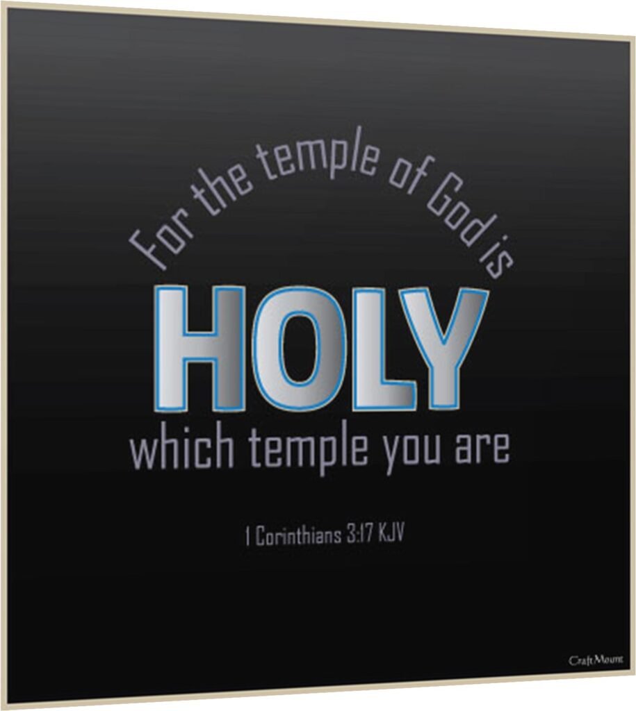 [HOLY] Inspirational Wall Decor Item