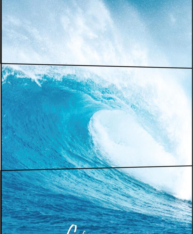 [Life is a Wave] - Inspirational Wall Decor Item