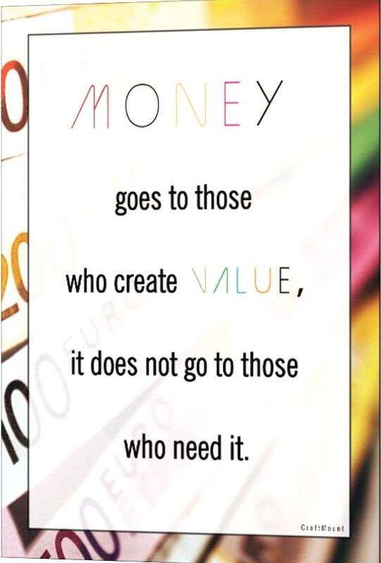 [Money] - Inspirational Wall Decor Item