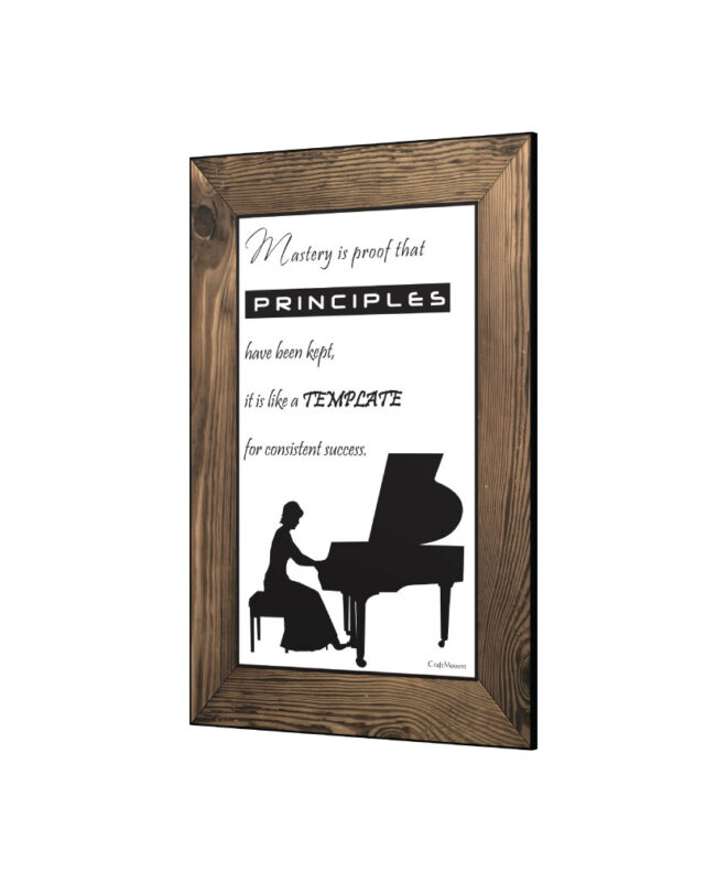 [Principle] - Inspirational Wall Decor Item