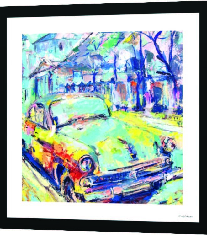 [Retro Car] Inspirational Wall Decor Item