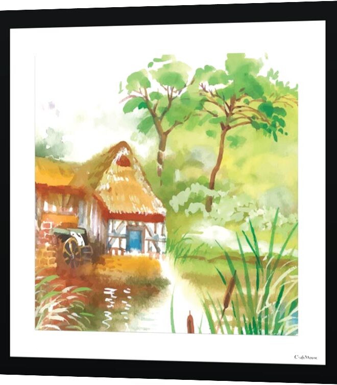 [Rural Village] Inspirational Wall Decor Item