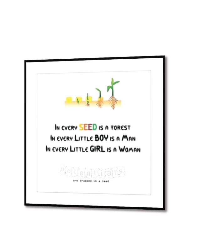[Seed]- Inspirational Wall Decor Item