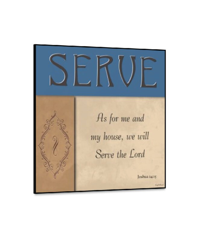 [Serve]- Inspirational Wall Decor Item