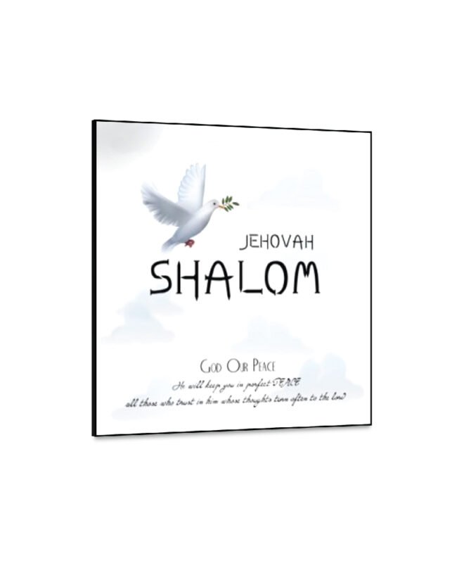 [Shalom]- Inspirational Wall Decor Item