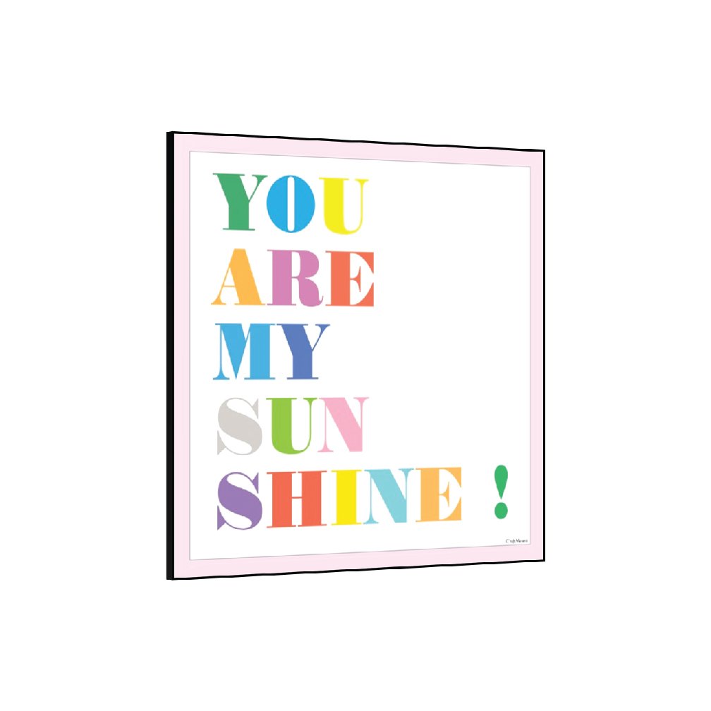 [Sun Shine] Inspirational Wall Decor Item