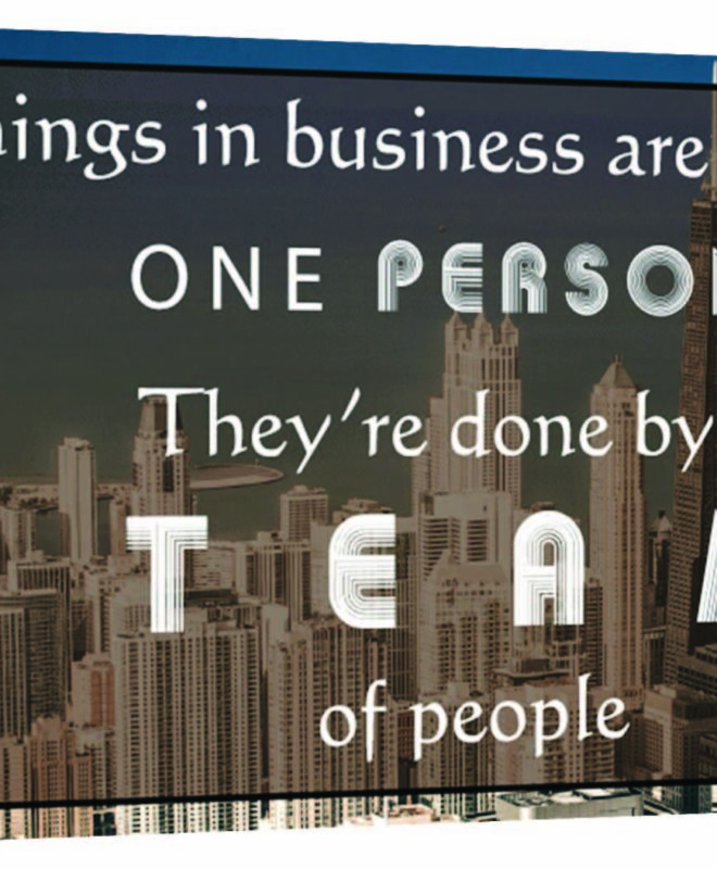 TEAM- Inspirational Wall Decor Item