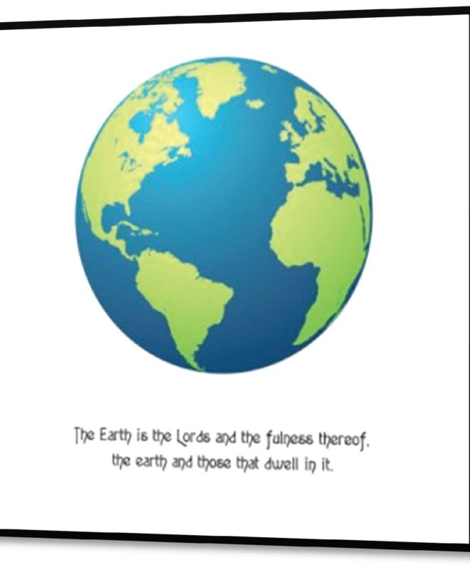 [The-Earth]- Inspirational Wall Decor Item