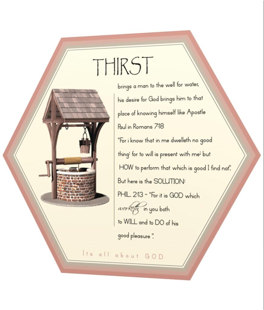 [Thirst] Inspirational Wall Decor Item