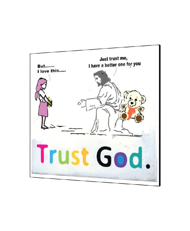 [Trust God] Inspirational Wall Decor Item