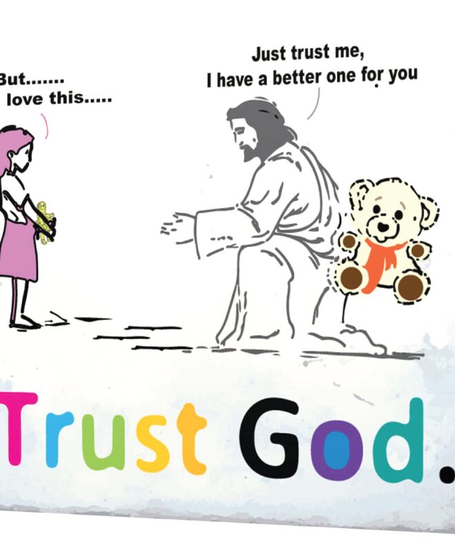 [Trust God] Inspirational Wall Decor Item