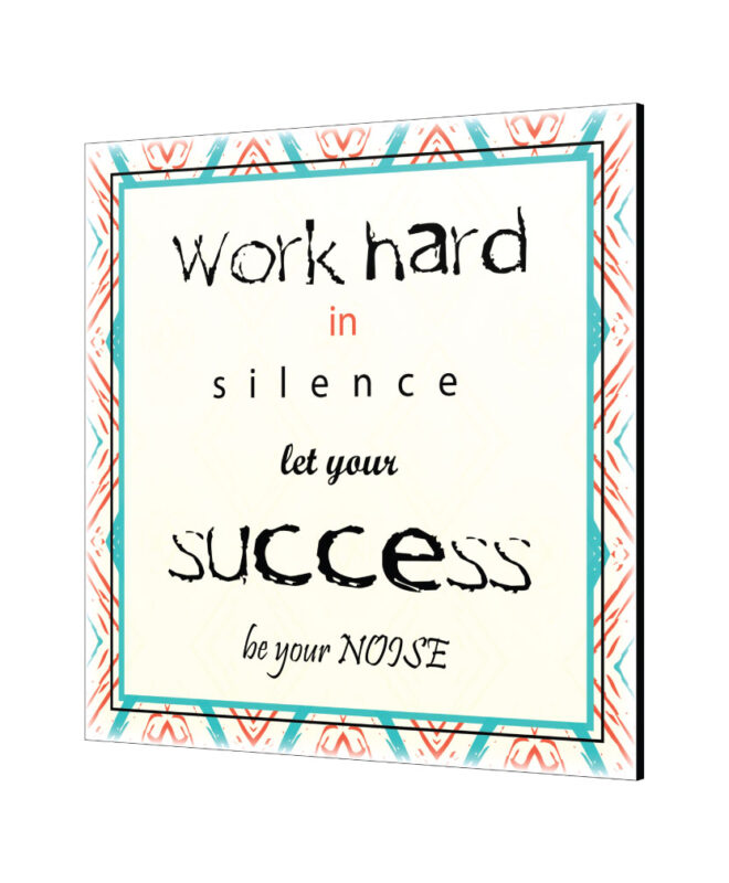 [Work Hard] Inspirational Wall Decor Item