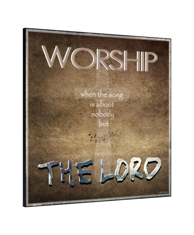 [WORSHIP] Inspirational Wall Decor Item
