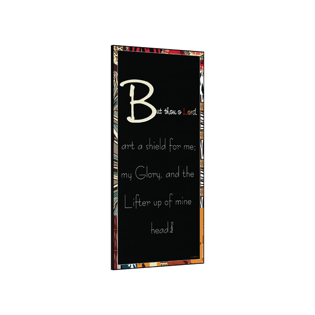 BUT THOU O LORD- Inspirational Wall Decor Item